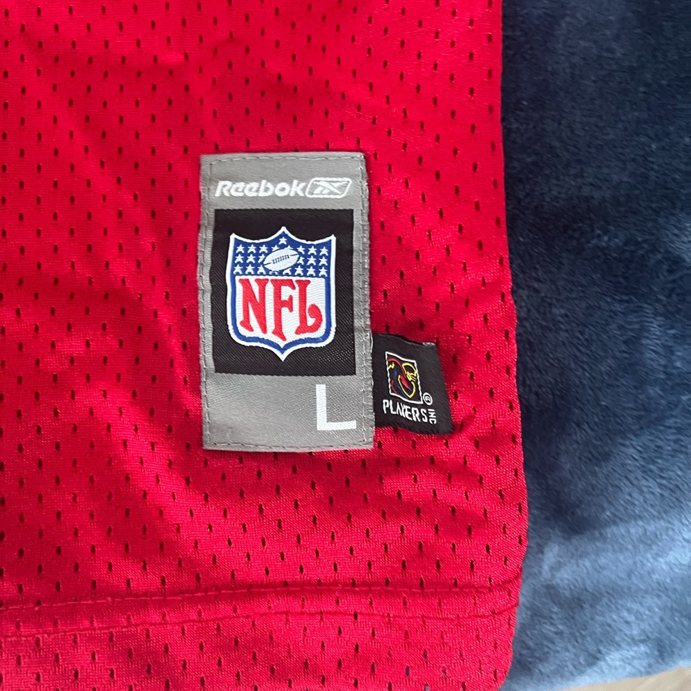NFL Red and Black Jersey - Picture 10 of 11